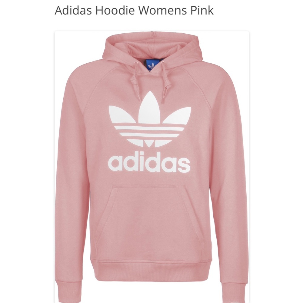 Adidas hoodie-peachy color
